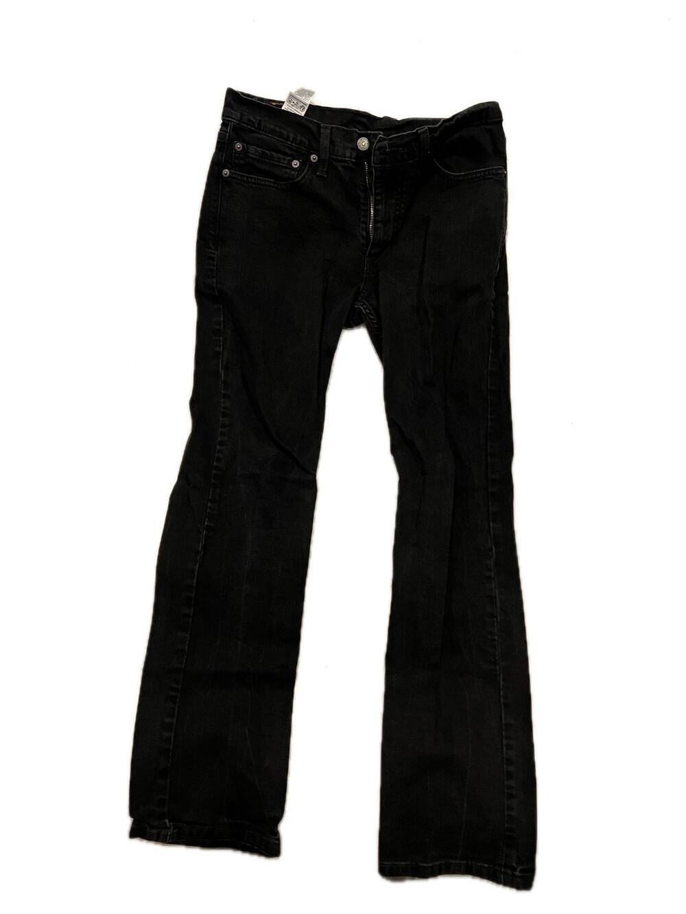 Levi's 511 Black Pants Slim Fit Mens 32x32